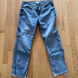 Slvrlake black wash hero cropped high rise jeans size 31